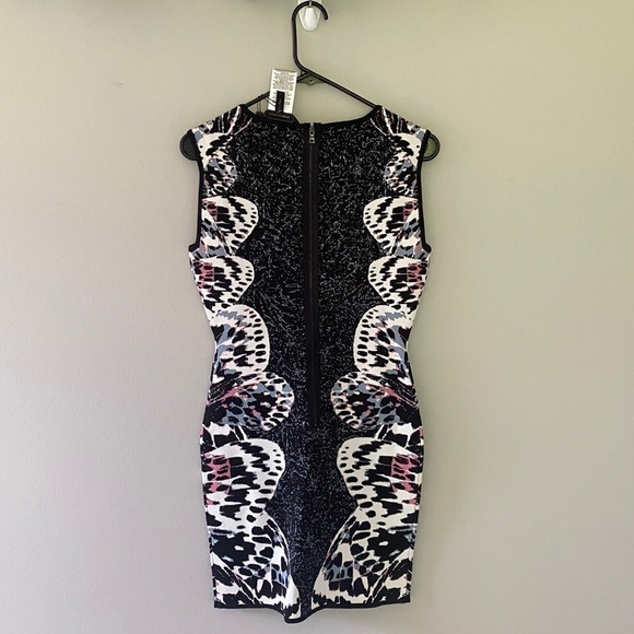 NWT BCBG MAXAZRIA Black Audrie Sleeveless Bodycon Dress Women’s Small $298 NEW - Picture 3 of 8